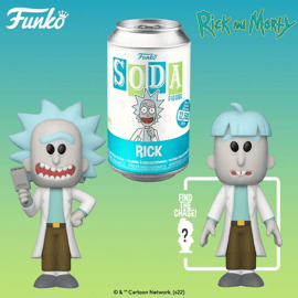 ソーダ缶 型パッケージのフィギュア ファンコ Vinyl Soda 14種