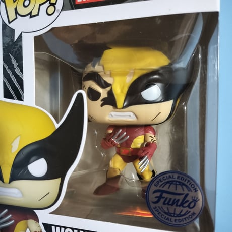 ファンコポップ　マーベル『 ウルヴァリン 50周年』　ウルヴァリン （バトルダメージ）Funko POP! Marvel Wolverine 50th Anniversary