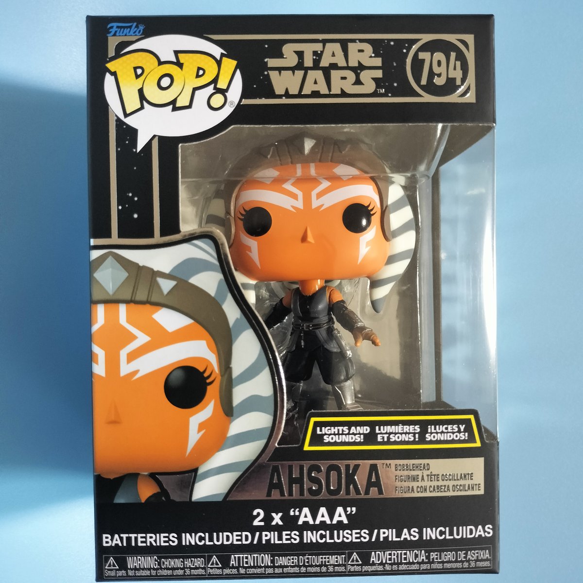 超特価！！ Funko POP! スターウォーズ オビ=ワン アナキン アソーカ ファンコ ポップ 『スター・ウォーズ』アソーカ (ライト&サウンド