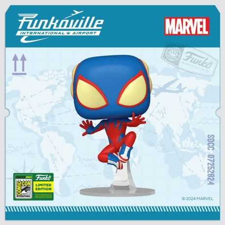 2024 コミコン限定 ファンコポップ　マーベル　スパイダー・ボーイ　FUNKO POP!　Marvel Spider-Boy
