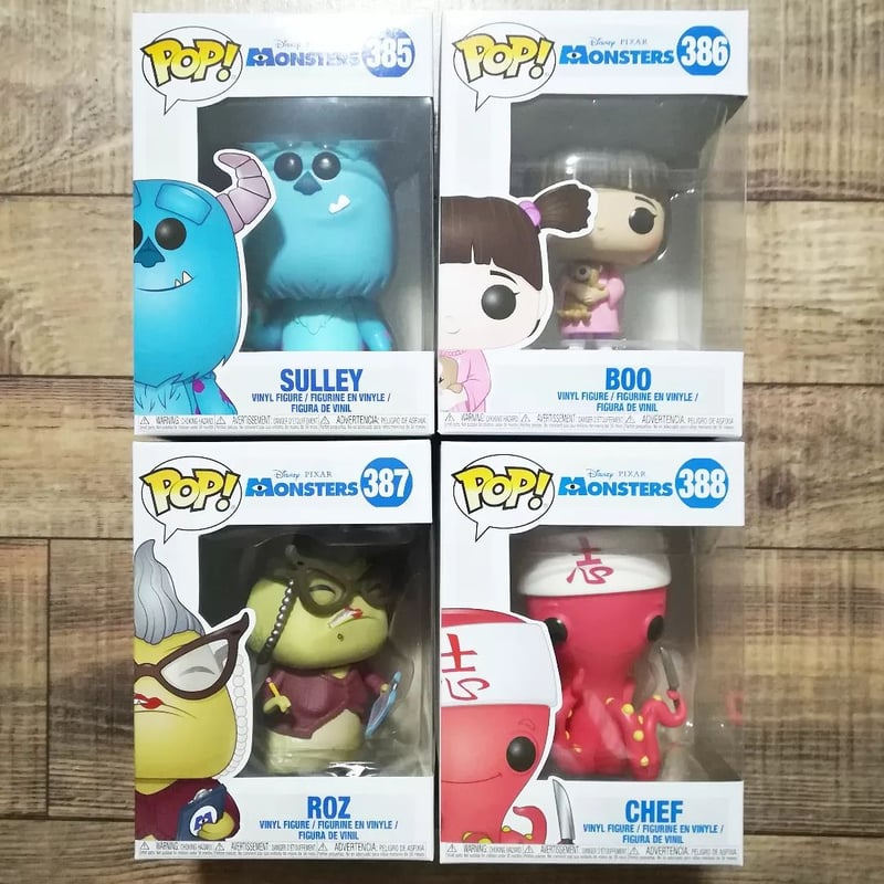 ファンコ ポップ FUNKO POP! モンスターズ・インク 4種セット ファンコ ポップ FUNKO POP! モンスターズ・インク 4種セット