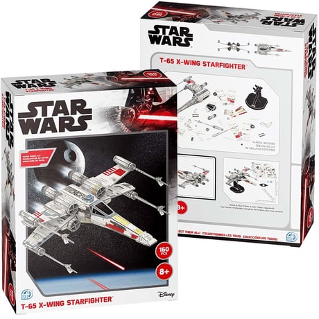 「スターウォーズ 」 X-ウイング 　3Dペーパーモデルキット　T-65