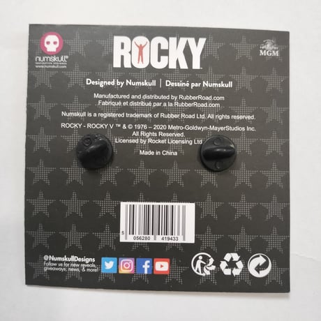 映画『ロッキー』　 ROCKY　ピンバッジ  2個セット