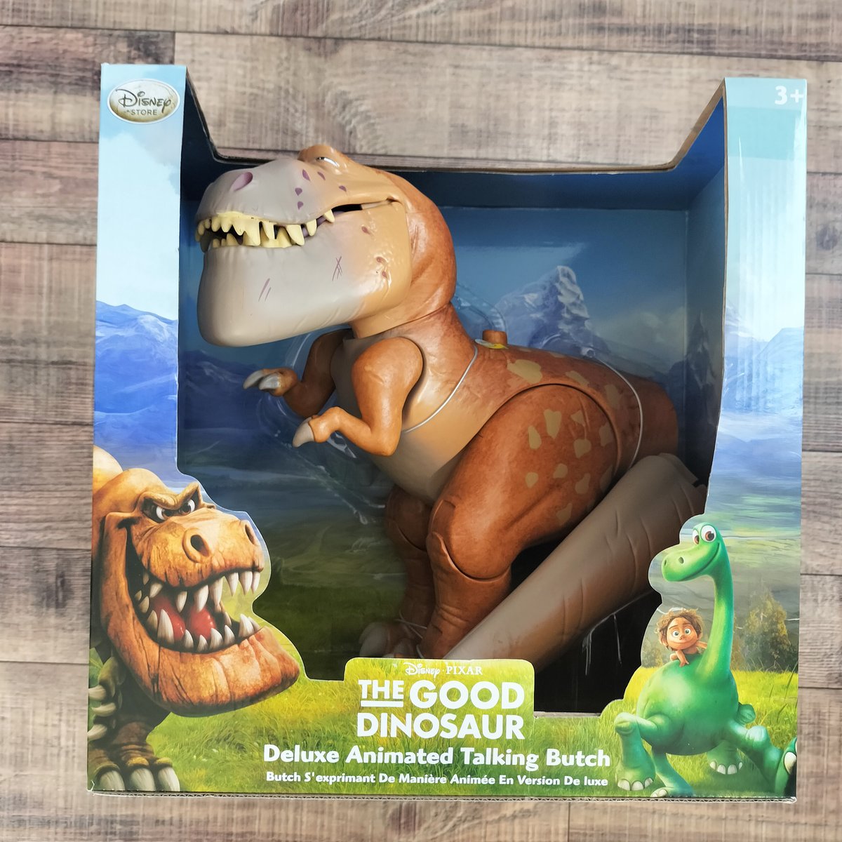 2015年　ピクサー　アーロと少年ブッチ　トーキング・フィギュア 2015年 ピクサー『アーロと少年』ブッチ トーキング・フィギュア