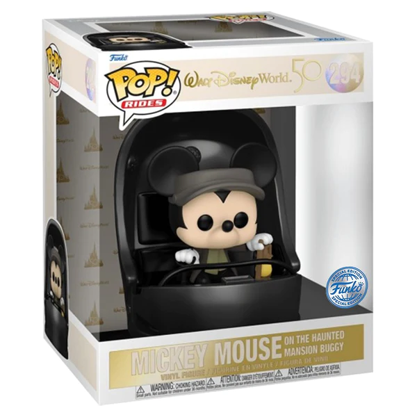DXファンコポップ WDW50周年　ミッキーマウス on ホーンテッドマンション　Funko Pop! WDW 50th MICKEY MOUSE  on Haunted Mansion Buggy