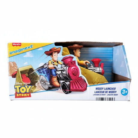 トイストーリー  Fisher-Price Imaginext ウッディ ランチャー    Woody Launcher