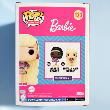 ファンコポップ レトロトイ　バービー65周年記念　トータリーヘア バービー　FUNKO POP! Retro Toys  Totally Hair Barbie (65th Anniversary)