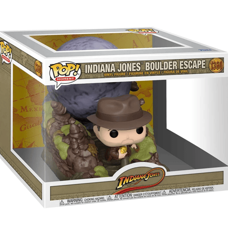 DXファンコポップ　『レイダース 失われたアーク《聖櫃》』インディアナ・ジョーンズ　ボルダー・エスケープ　Funko Pop! Indiana Jones