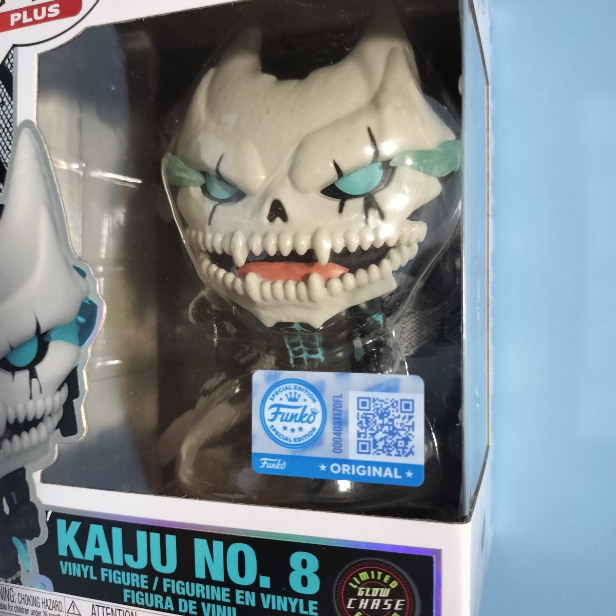 限定 ファンコ ポップ:Plus 　『怪獣8号』 　CHASE（グロー版） ファンコ ポップ:Plus 『怪獣8号』 怪獣8号 CHASE（グロー版