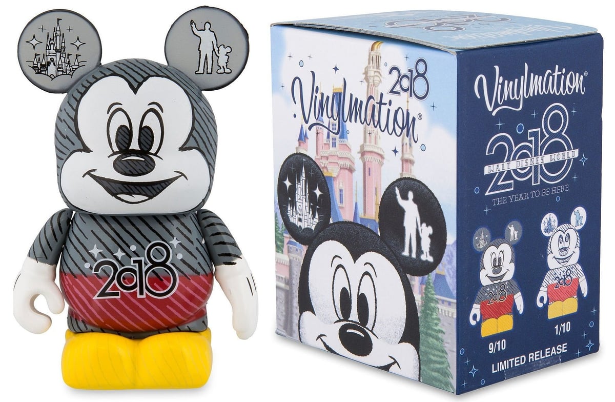 2018年版ミッキーマウスのバイナルメーションフィギュアが少しだけ入荷