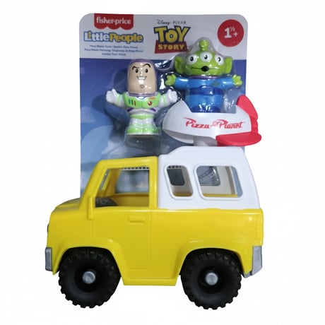 トイストーリー フィッシャープライス リトルピープル　ピザプラネットトラック セット  Toy Story  Fisher-Price Little People Pizza Planet Truck