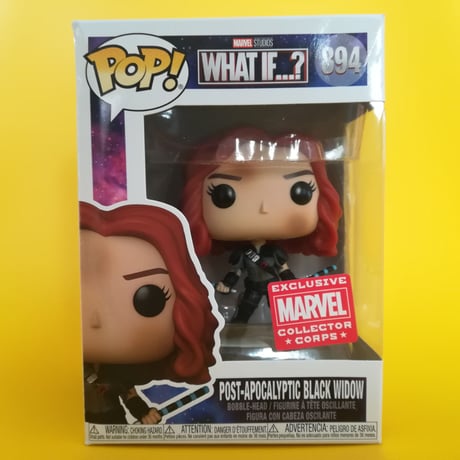 ファンコ ポップ　マーベル『ホワット・イフ...?』 コレクターコープス　（ブラック・ウィドウ＆ザ・コレクター）　Funko POP!  ”What If...?”　Collector Corps