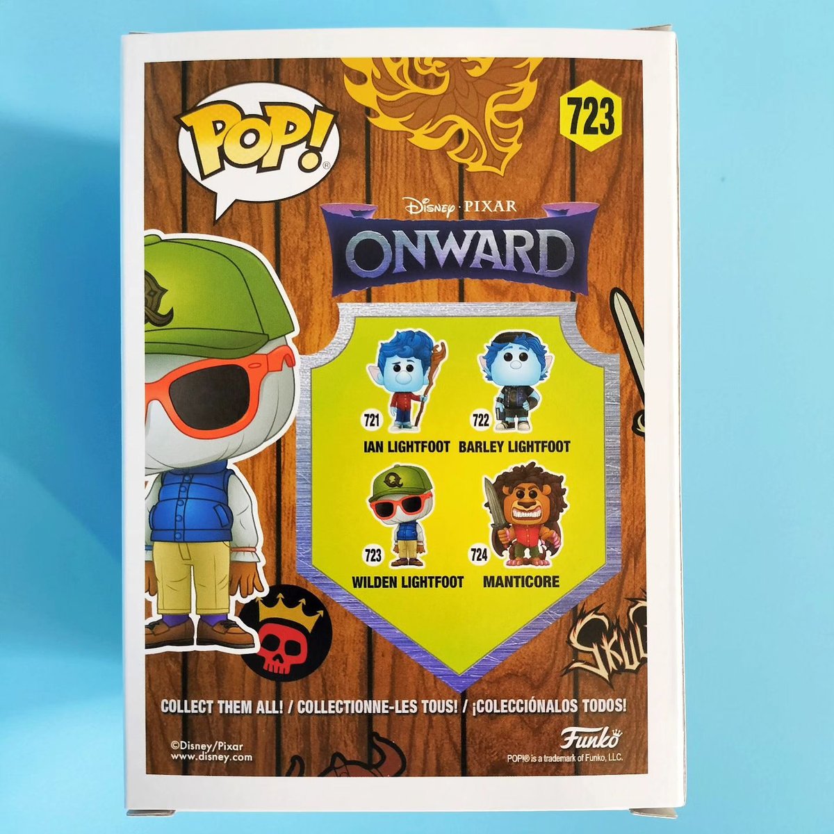 Funko pop! 2分の1の魔法　バーリー・ライトフット 2分の1の魔法 Onward Funko Pop! バーリー フィギュア