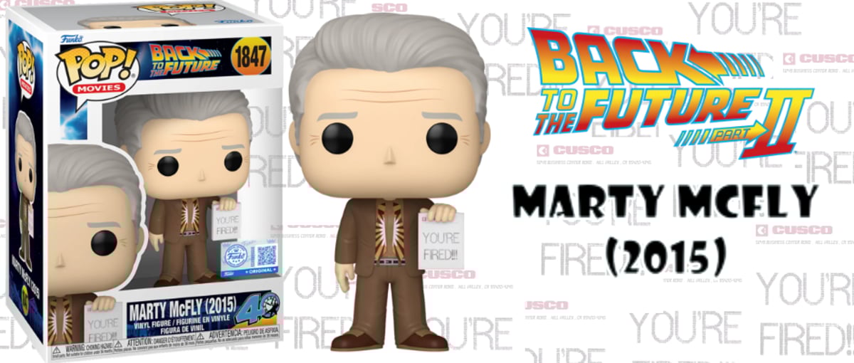 限定FUNKO POP!  バックトゥザフューチャー2　マーティ　Tシャツセット 限定FUNKO POP! バックトゥザフューチャー2 マーティ Tシャツセット