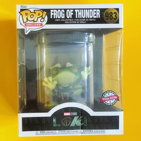 《パッケージダメージ》DXファンコ ポップ 　マーベル ドラマ『ロキ』フロッグ・オブ・サンダー 　Funko Pop! Marvel　LOKI　-  Frog of Thunder