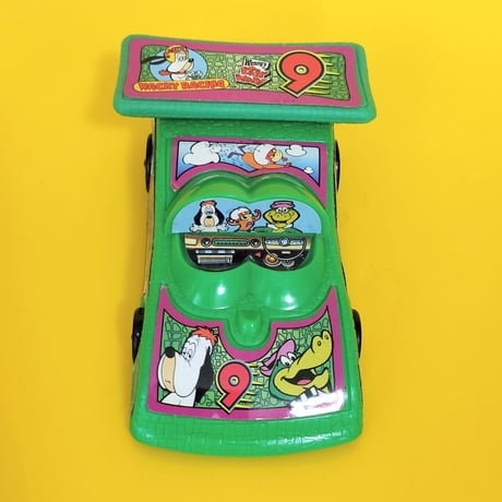 1999年デッドストック　Wendy's キッズミールトイ "ハンナバーベラ・レーサーズ"　Wendy's Kids Meal Hanna Barbera Racers