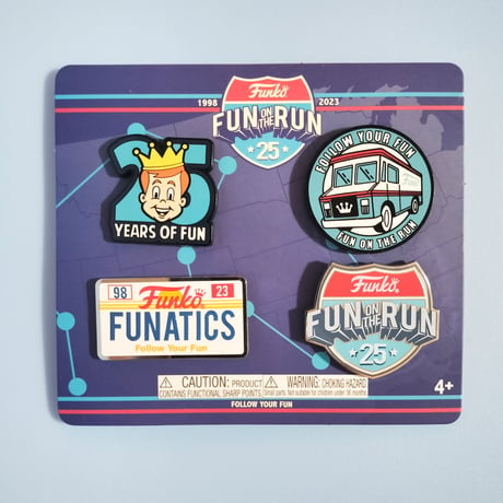 2023年 ファンコ 25周年　ファン・オン・ザ・ラン　ボックス　Funko 25th Anniversary Fun on the Run Box