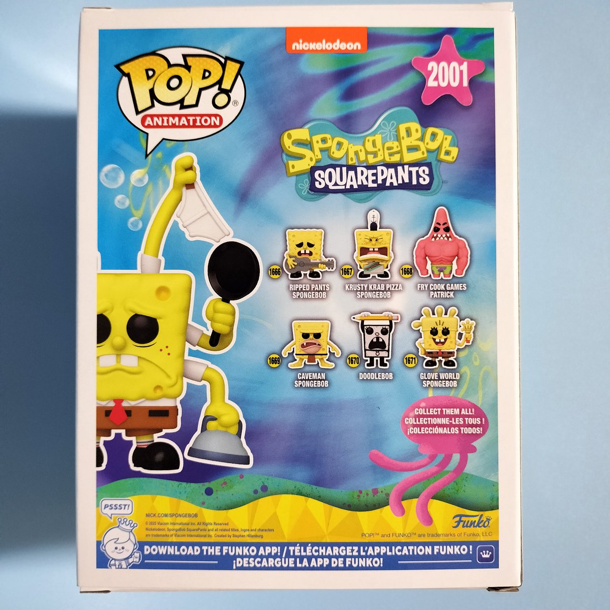 レア夏コミコンFUNKO POP! スポンジボブ　クリーニング限定版 2025 コミコン限定 ファンコポップ：プレミアム スポンジボブ