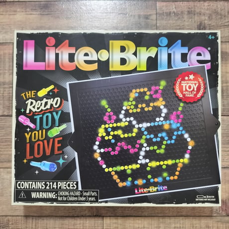 組み立てて光らせるおもちゃ"Lite-Brite" アルティメット・クラシック セット
