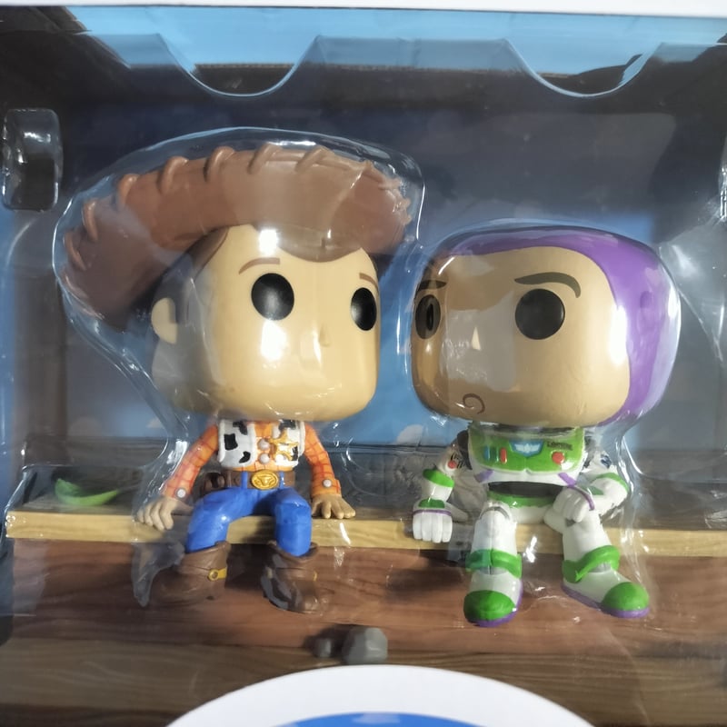 トイストーリー　ウッディ ＆ バス　フィギュア　2体セット　FUNKO　POP トイストーリー ウッディ ＆ バス フィギュア 2体セット FUNKO