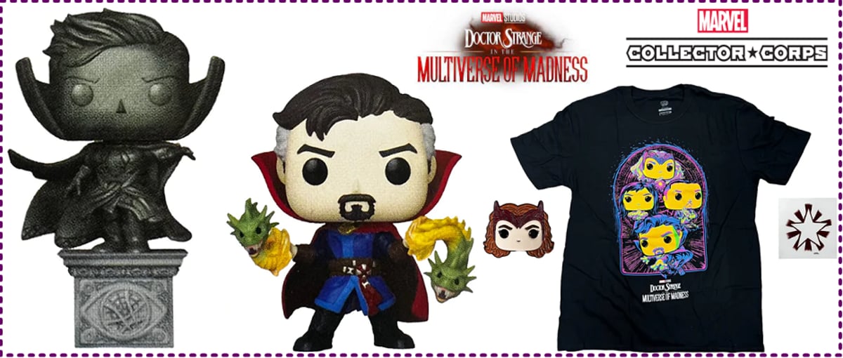FUNKO POP ドクターストレンジ　コレクターコープス 限定ファンコポップ2体入り！『ドクターストレンジMoM』コレクターズ