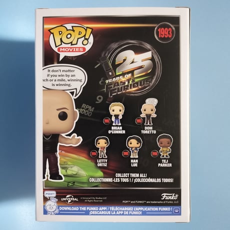 ファンコポップ 『ワイルド・スピード』　ブライアン & ドミニク　Funko POP!  Fast & Furious Brian & Dominic