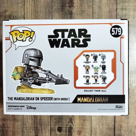 DXファンコポップ  スターウォーズ マンダロリアン on スピーダーw/グローグー　FUNKO POP!   The Mandalorian on Speeder w/Grogu