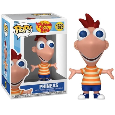 ファンコポップ  『フィニアスとファーブ』　3体セット　 Funko POP!  Phineas and Ferb　set of 3