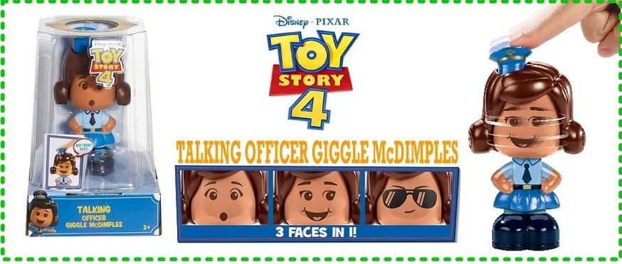 トイストーリー4』の ギグル・マクディンプルズのトーキング