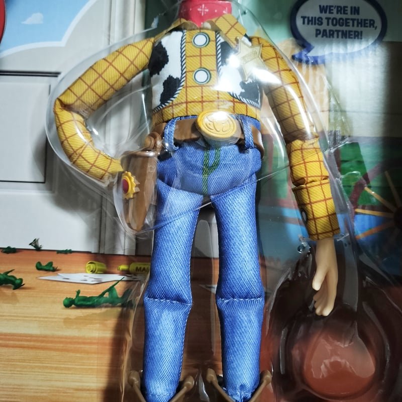 トイストーリー30周年 マテル 12インチ トーキング ウッディ TOYSTORY M