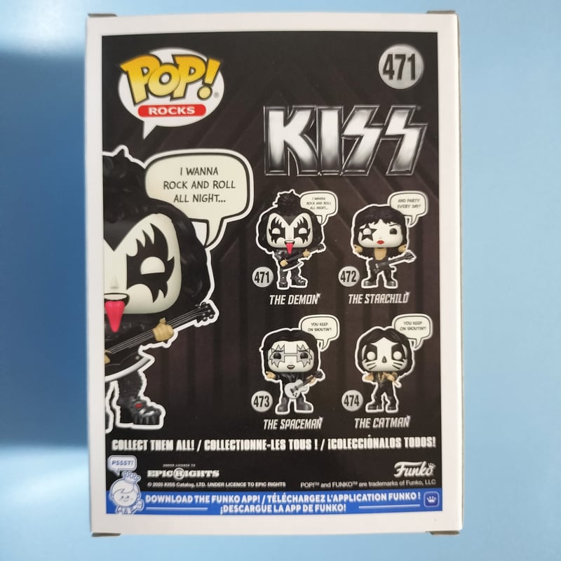 KISS FUNKO POP ファンコ 4体セット 蓄光限定ver Amazon.com: Pop! KISS (Color Spotlight) 4-Pack : Toys & Games