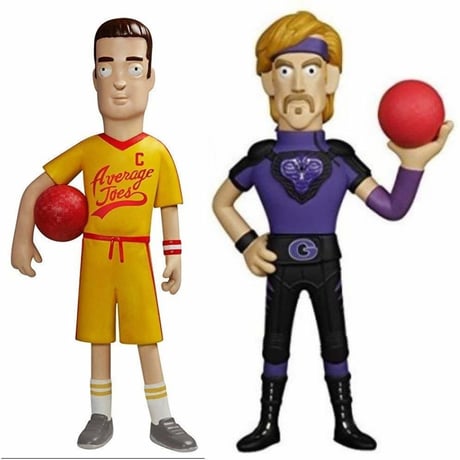 2015年デッドストック！ファンコ  ビニール・アイドル   Funko Vinyl Idolz　『ドッジボール』　2体セット