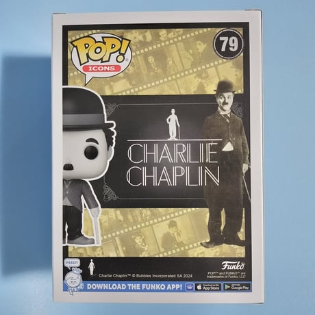 ファンコ ポップ　チャールズ・チャップリン  Funko POP! Charlie Chaplin