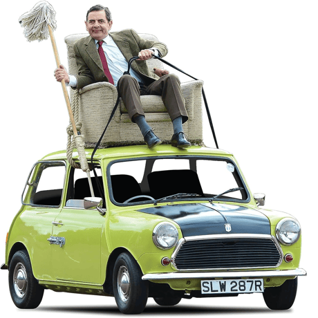 2020年デッドストック！ミスタービーン 30周年 Corgi 1/36 スケール ミニ ダイキャストカー　Mr Beans Mini - Do-It-Yourself Mr Bean
