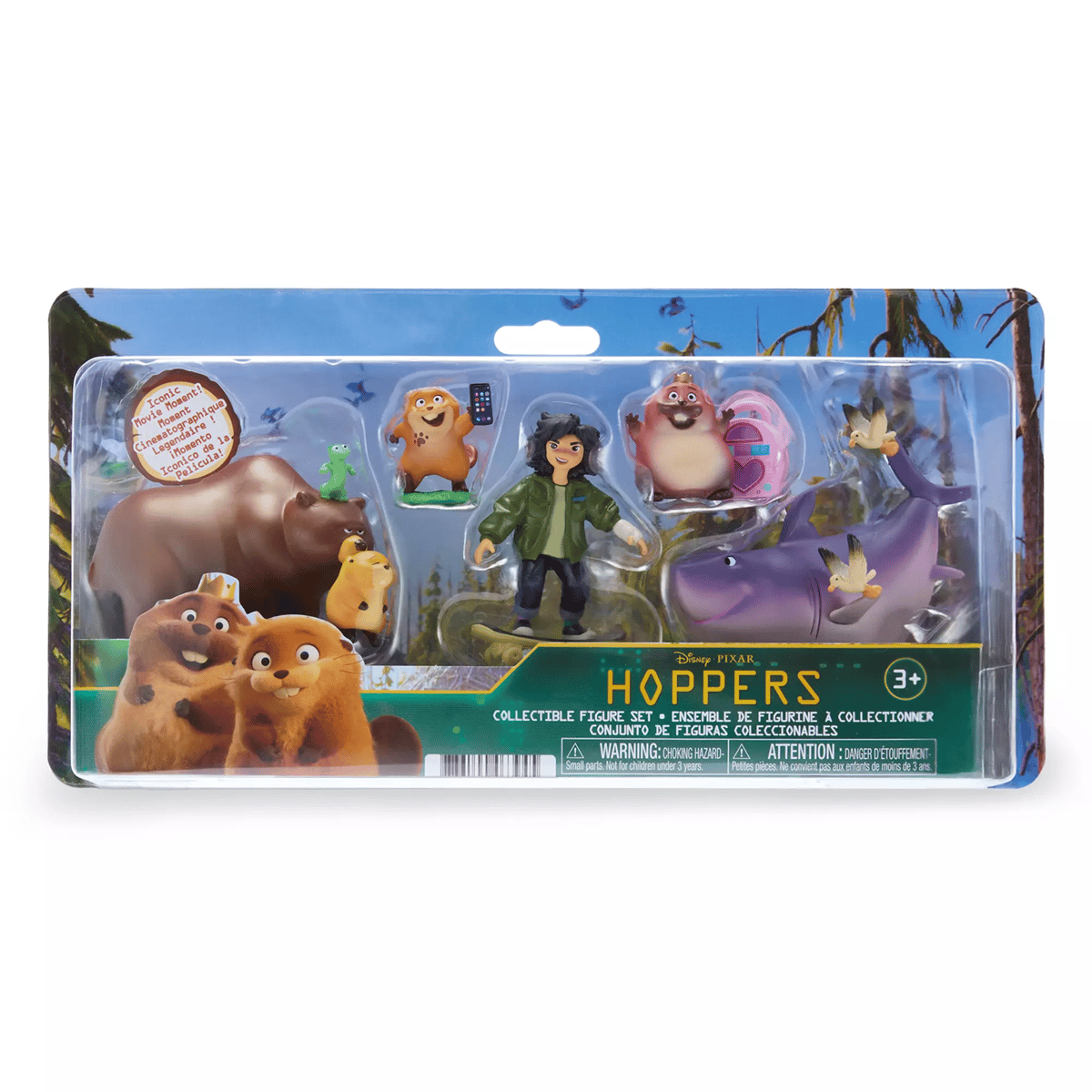 Hoppers 私がビーバーになる時 ホッパーズ フィギュアセット ピクサー ご予約受付中！》 ピクサー『私がビーバーになる時』 フィギュアセット