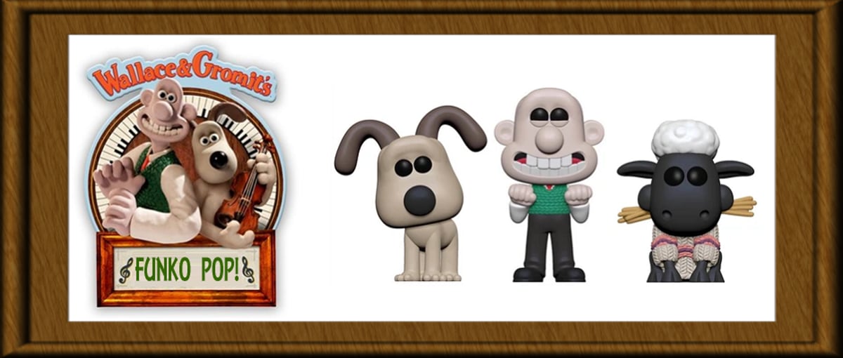 ウォレスとグルミット』がファンコポップ再入荷！ | アメリカントイ