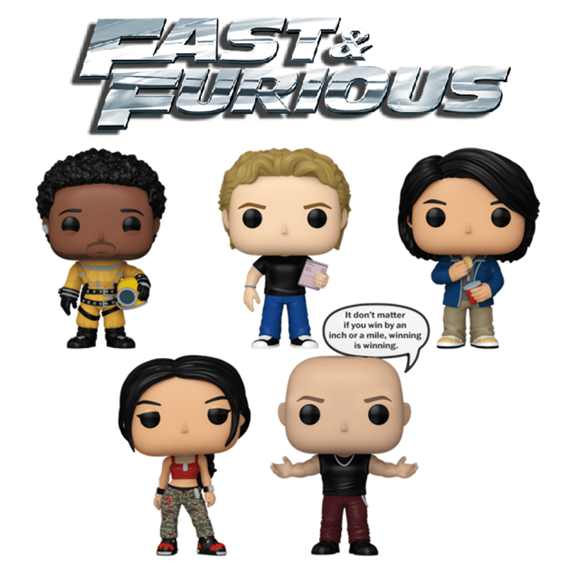 ご予約受付中！》 ファンコポップ 『ワイルド・スピード』5体セット