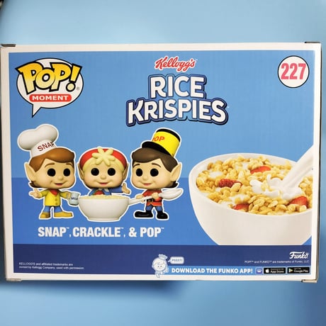 DXファンコ ポップ ケロッグ『スナップ！クラックル！ポップ！』 Funko Pop!Moment Kellogg's　Snap! Crackle! Pop!