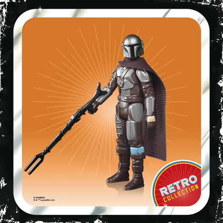 Hasbro『スターウォーズ』 レトロコレクション マンダロリアン（ベスカー）  3.75インチ アクションフィギュア