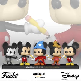 FUNKO POP!ディズニーアーカイブス 50周年 ミッキーマウス　5体セット ファンコ ポップ』ウォルトディズニーアーカイブス50周年