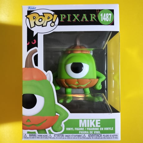 ファンコ ポップ　ピクサー・ハロウィン　マイク（ジャックオーランタン）　Funko Pop! Pixar Halloween Mike Wazowski  Jack-O-Lantern Costume