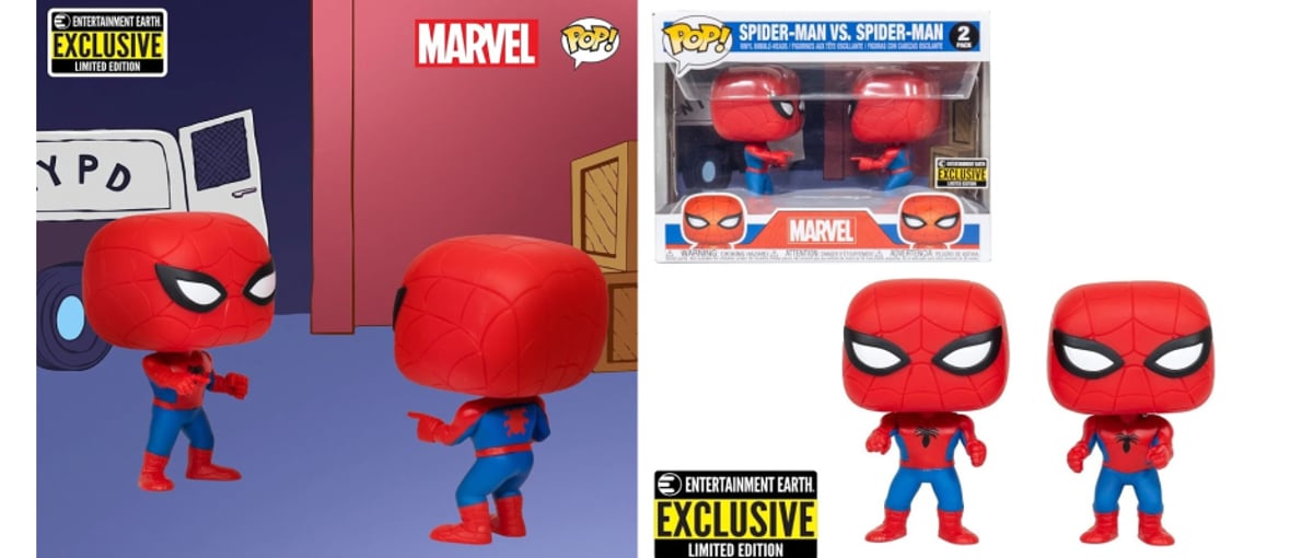 伝説の「スパイダーマン vs. スパイダーマン」限定 ファンコポップ 再