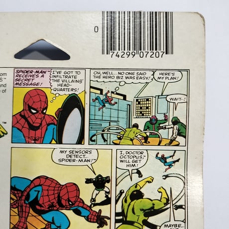 1984年デッドストック　マテル シークレットウォーズ スパイダーマン アクションフィギュア