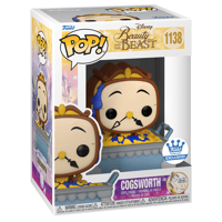 ファンコ ポップ 『美女と野獣』コグスワース in コブラーパン　Funko POP! Beauty&Beast Cogsworth in Cobbler Pan