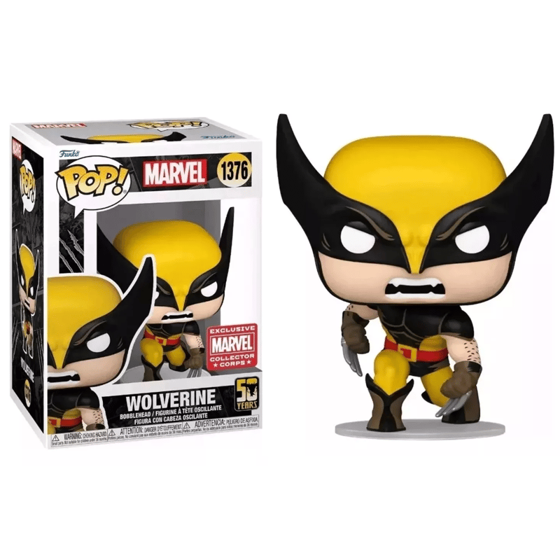 FUNKO pop 激レア ウルヴァリン ブラウン コミックユニフォーム限定版 FUNKO pop 激レア ウルヴァリン ブラウン コミックユニフォーム