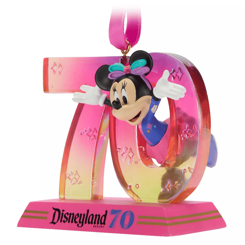 【希少】ミッキーマウス70周年＆ミニーマウス70周年限定商品 LTD Disneyland 70周年 ミニーマウス オーナメント | アメリカントイ