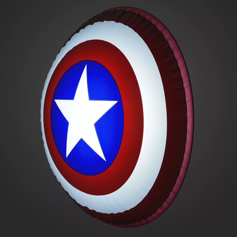 MARVEL キャプテン・アメリカ ライトアップ・インフレータブル