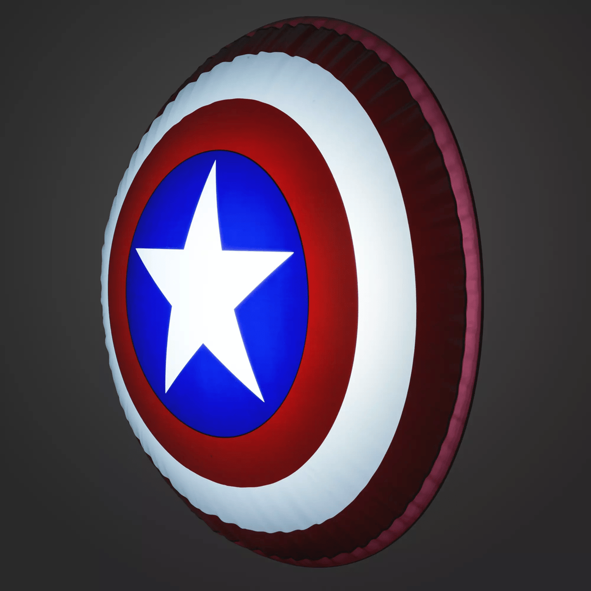 MARVEL キャプテン・アメリカ ライトアップ・インフレータブル