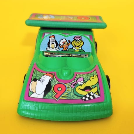 1999年デッドストック　Wendy's キッズミールトイ "ハンナバーベラ・レーサーズ"　Wendy's Kids Meal Hanna Barbera Racers