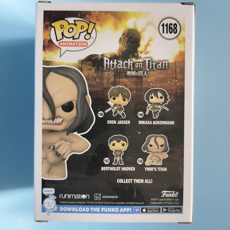 ファンコ ポップ 『進撃の巨人』ユミール 巨人化 FUNKO POP! Attack On 